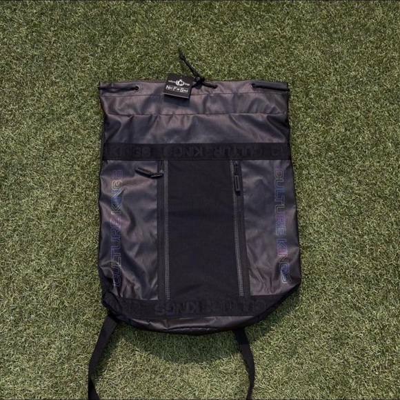 Culture Kings Black Holographic Font Backpack - Picture 2 of 3